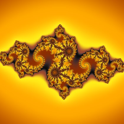 A dragon-like spiral Julia set
