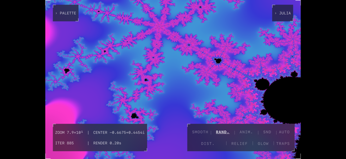 Landscape corner HUD